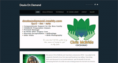 Desktop Screenshot of doulaondemand.com